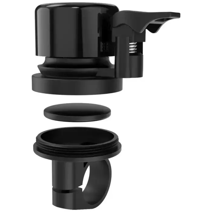 Bell with tracker Majestic for bicycle black Photo 2