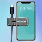 Wozinsky Magnetic Phone Holder with Cable Organizer (WMCDO-B1) Фото 5
