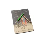 Zīmēšanas bloknote ar melnām lapām START A5, 20 lapas, 120 gsm Фото 1