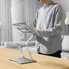 Wozinsky WRS-CPY75DSS Aluminum Laptop and Tablet Stand + Free Smartphone Stand - Silver Photo 32