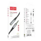 Cable AUX Jack 3,5 mm to Jack 3,5 mm Hoco 2 m UPA20 black Photo 9