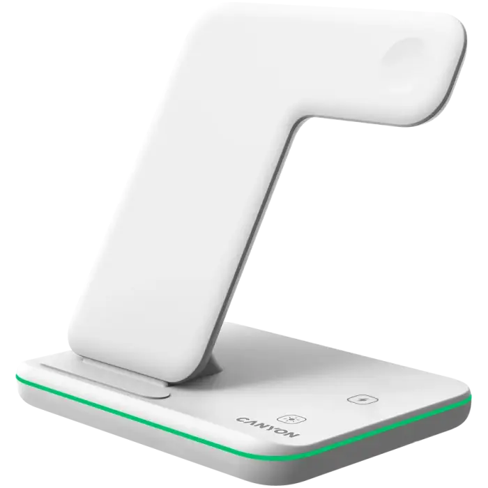 CANYON wireless charger WS-303 15W 3in1 White Foto 3