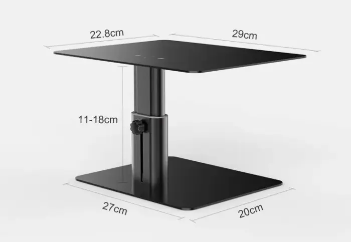 Nillkin HighDesk Adjustable Monitor Stand Black Photo 7