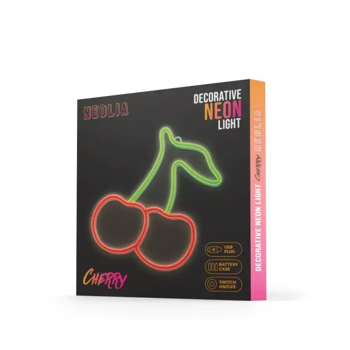 Neon LED Light CHERRY green red NNE23 Neolia Фото 8