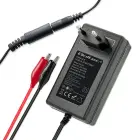 Qoltec Automatic charger for AGM GEL STD 6V 12V battery | 1.5A | Rectifier with LED indicator Foto 9