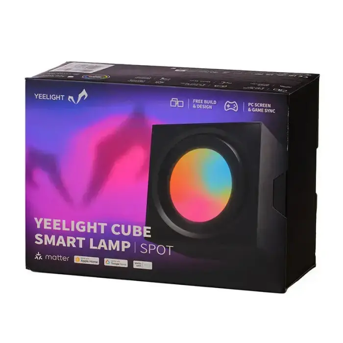 Yeelight Cube Light Smart Gaming Lamp Spot - Base Фото 4