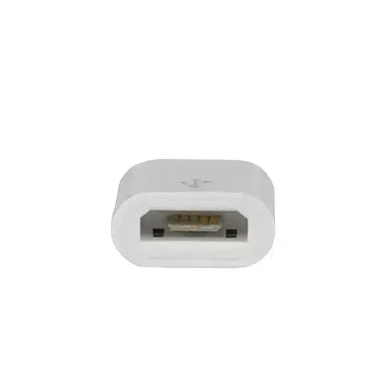 Charger adapter - Micro USB to Lightning - WHITE Фото 2