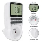 Qoltec Electronic Timer PC0628 | 3680W | 16A | LCD Фото 6