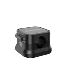 Joyroom JR-ZS368 magnetic cable organizer - black (3 pcs.) Foto 1