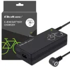 Qoltec Fast Charger for e-bike 36V | 42V | 2A | Mi4 Magnetic TIP +power cable Foto 1