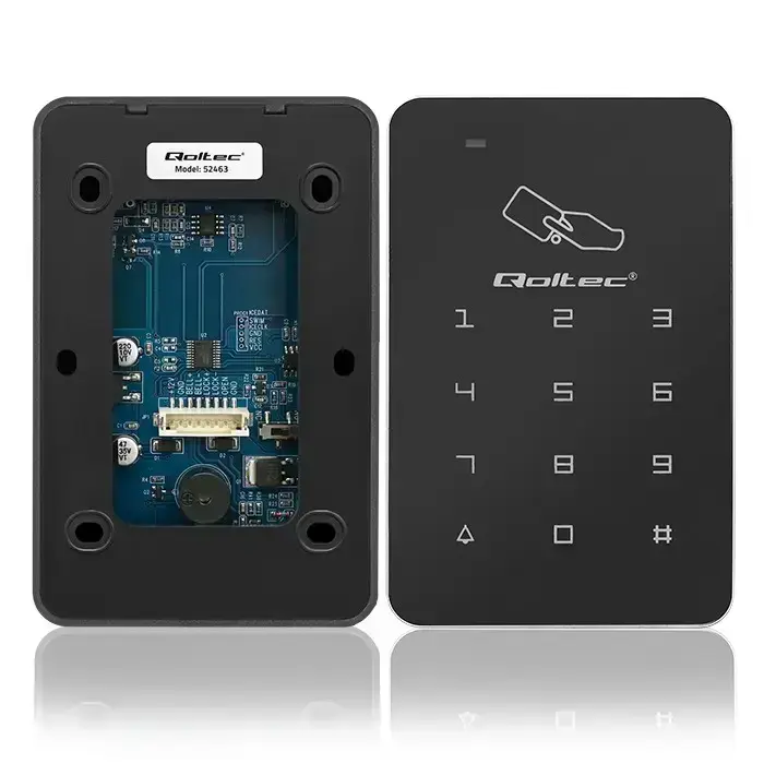 Qoltec code lock FEBE with RFID reader | Code | Card | key fob | EM Фото 4