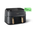 Philips Airfryer NA352 00 Dual Basket 9L 2750W black copper (NA352/00) Photo 1