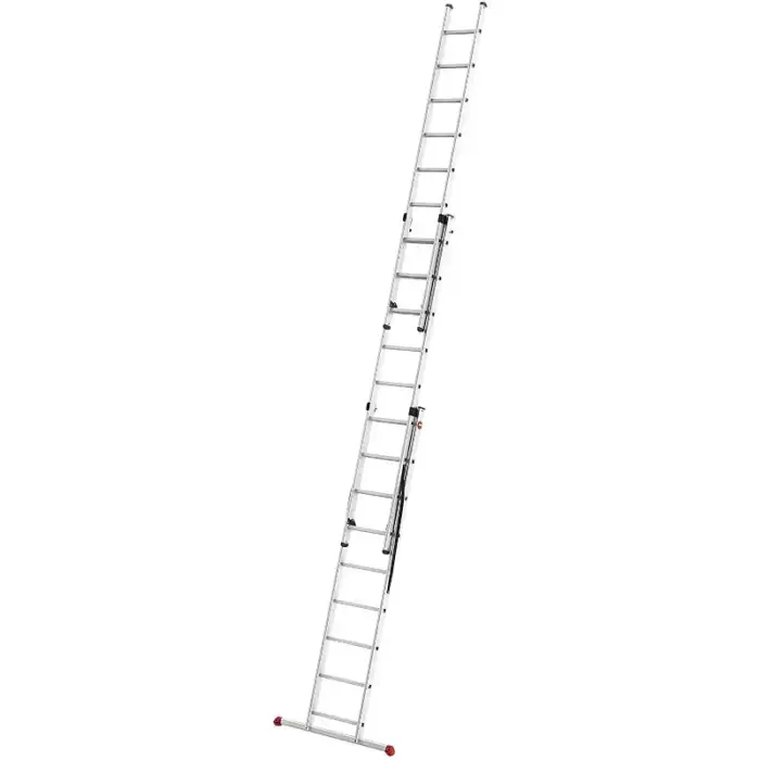 ProfiStep Combi ladder / aluminium / 3x9 steps Photo 6