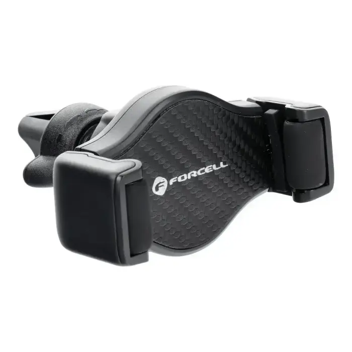 Car phone holder Forcell F-Grip Carbon H-CF509 air vent black Photo 4