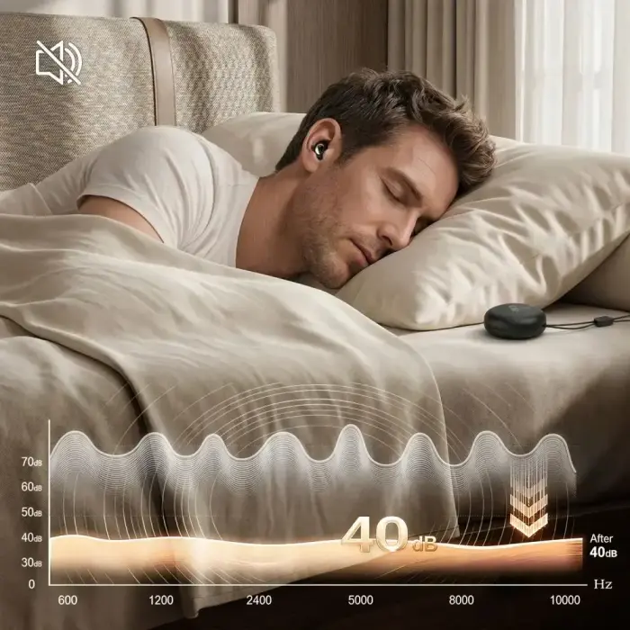 TECH-PROTECT QUIETFIT EARPLUGS BLACK Foto 8