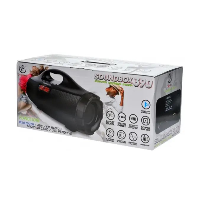 Rebeltec Bluetooth speaker SoundBOX 390 black Фото 4