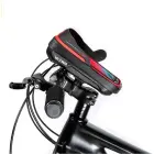 WILDMAN traveling bag for bike handlebars with zipper 0,5L (4 "- 7") ES16 black Photo 1