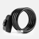 Wozinsky WPB-01R Portable Bike Lock with Anti-Theft Cable and 2 Keys for Electric Bikes and Motorcycles - Black Фото 6