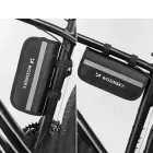 Wozinsky WMZ-01N tool kit, 16-in-1 bicycle multitool, pump, wrenches, inner tube kit - black Фото 6