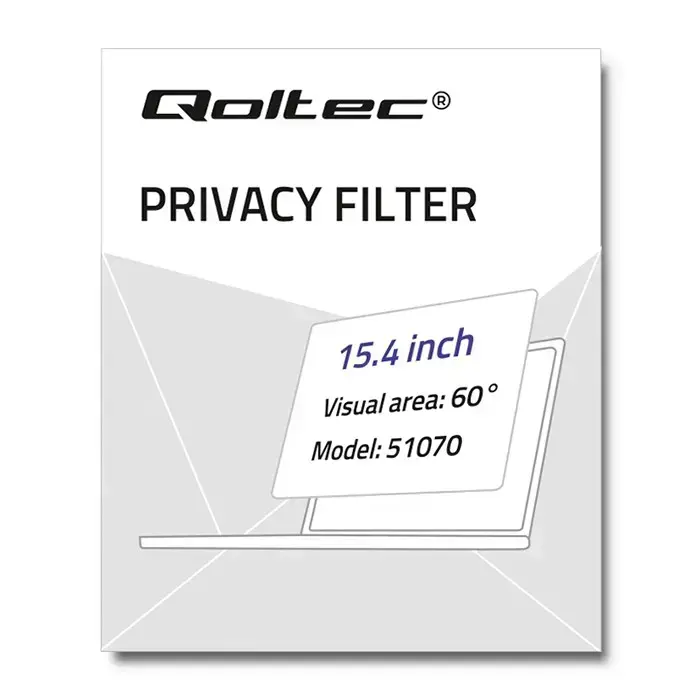 Qoltec Privacy filter for MacBook Pro Retina 15.4" (2012-2015) | Eye protection Photo 3