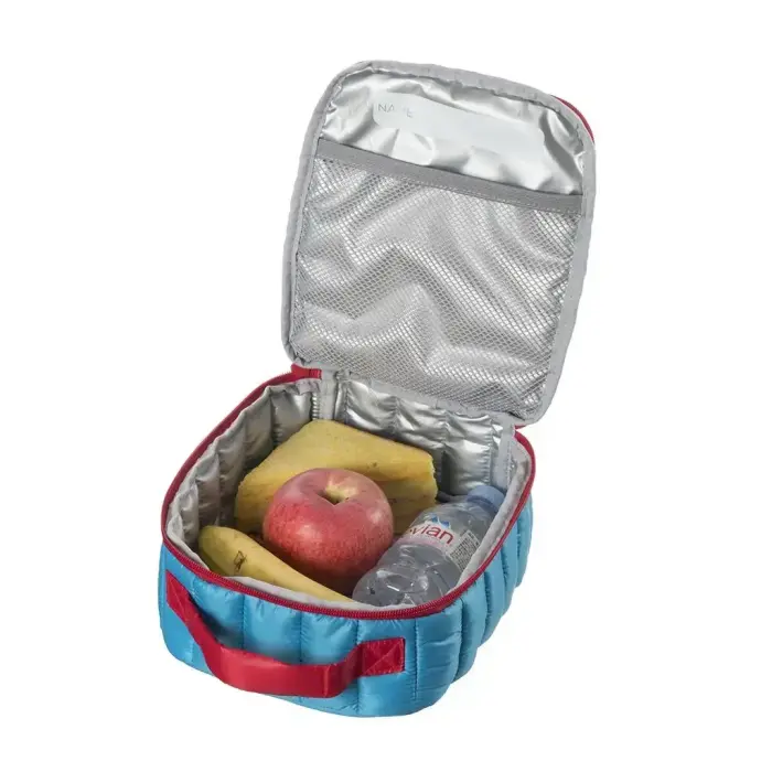Pusdienu soma ZIPIT Puffer Lunch Bag, ar ledus paciņu, zilā krāsā Фото 3
