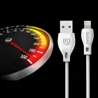 Dudao L4T data transfer and charging cable | USB-A to USB-C | 10.5W | 1m | white Photo 9