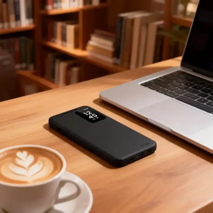 TECH-PROTECT SMART WALLET GALAXY A57 5G MATTE BLACK Foto 8
