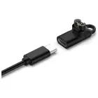 Adapter USB-C MajesticLine for Charging Garmin Watches black Фото 3