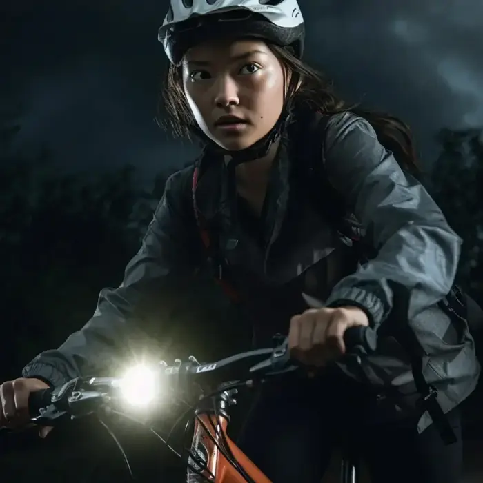 Rockbros RHL1500 front bicycle light 5000mAh 1500lm IPX6 - black Foto 13