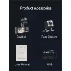 Car Dash Cam DVR-06 2,0 inches + rear camera Photo 7