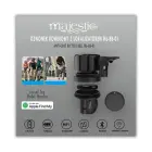 Bell with tracker Majestic for bicycle black Photo 3
