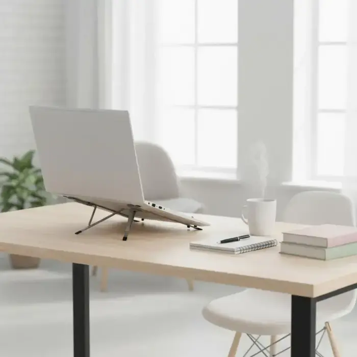 Desk holder for laptop / tablet foldable Forcell F-Grip Fold Stand X Pro gray Photo 7