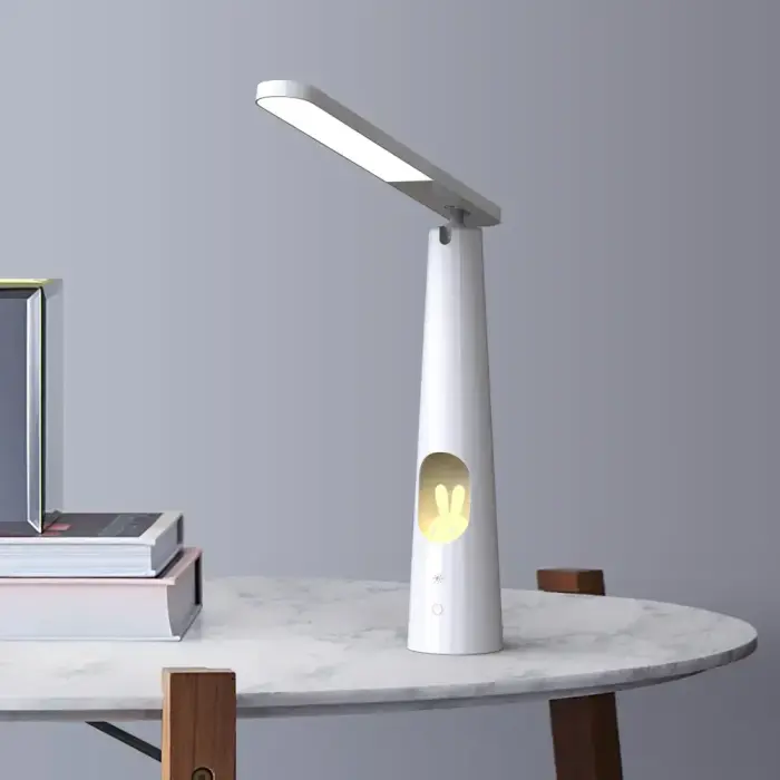 Desk LED Lamp 7.5W with bunny light PURE FLB-150 ELENA white Forever Light Photo 4