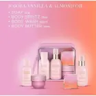 Baylis & Harding Jojoba, Vanilla & Almond Oil Travel Wash Bag Giftset in Clear Photo 3