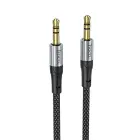 Cable AUX Jack 3,5 mm to Jack 3,5 mm Hoco 1 m UPA26 black Photo 1