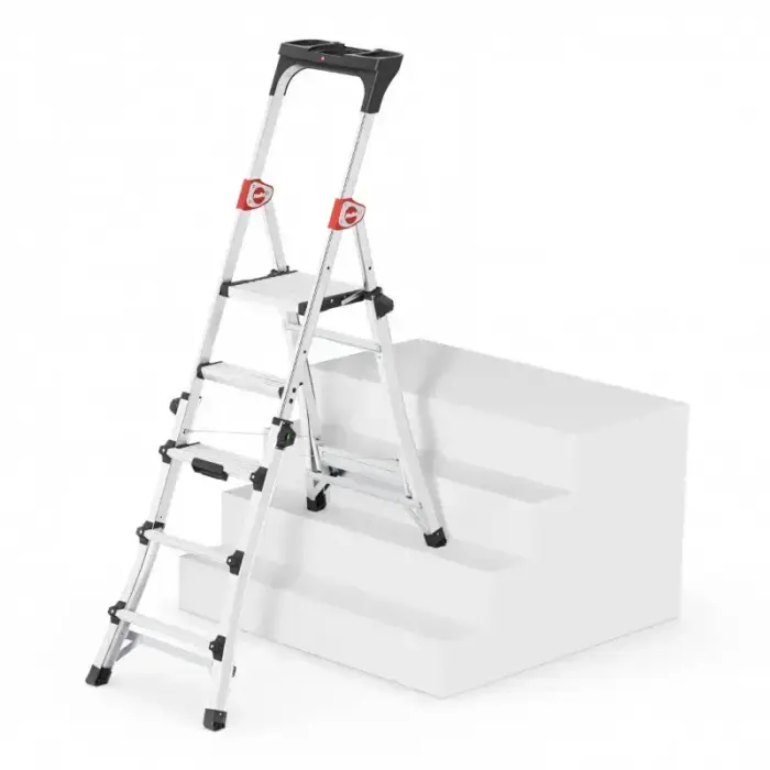 Telescopic ladder Master TL100 / aluminum / 3-5 steps Photo 6