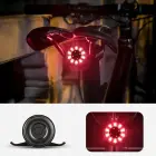 Wozinsky LED aizmugurējais velosipēda lukturis ar mikro USB sarkanā gaisma 5 režīmi melns (WRBLB2) Foto 15