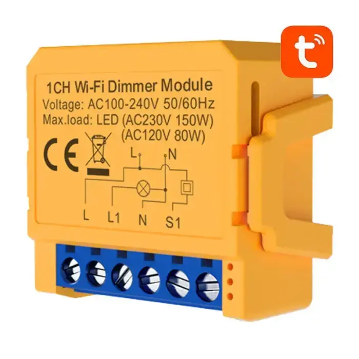 Smart socket switch WiFi Avatto DMS16-2 TUYA Foto 2