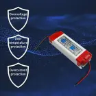 Qoltec LED Driver IP20 60W | 12V | 5A Foto 5