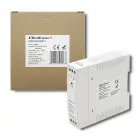 Qoltec DIN rail power supply | 10W | 12V | 0.83A | White | Slim Foto 1