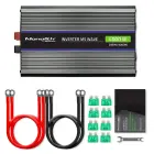 Qoltec Monolith voltage converter 4000 MS Wave |12V to 230V | 2000/4000W | USB Foto 7