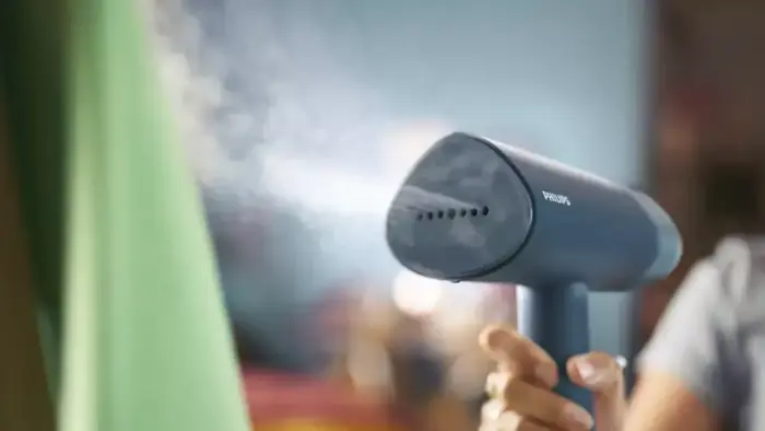 PHILIPS rokas tvaika gludināšanas ierīce, 1000W, zila Photo 2