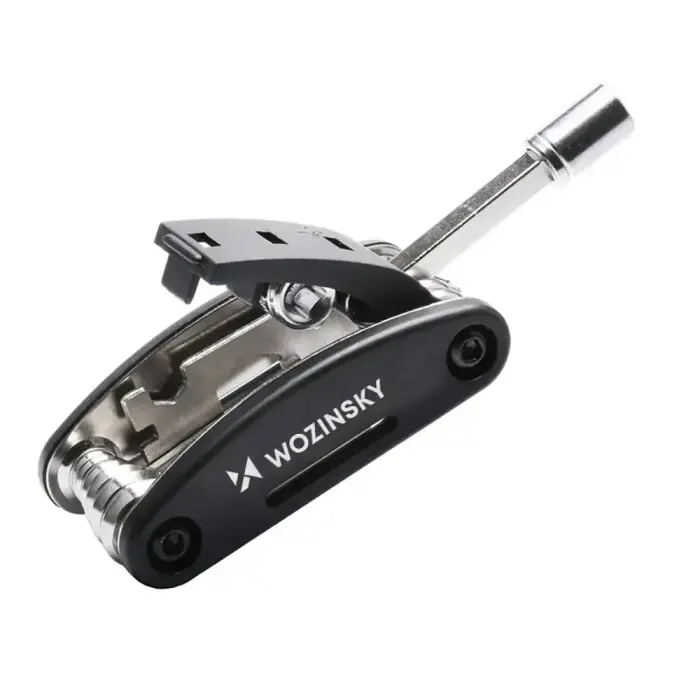 Wozinsky WWZ-01N 16-in-1 Multifunctional Bicycle Repair Tool Set - Black Foto 3