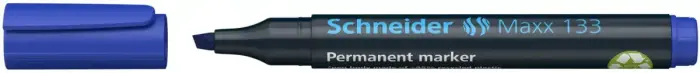 Noturīgais marķieris SCHNEIDER Maxx 133 slīps, 1-4 mm, zils Foto 6