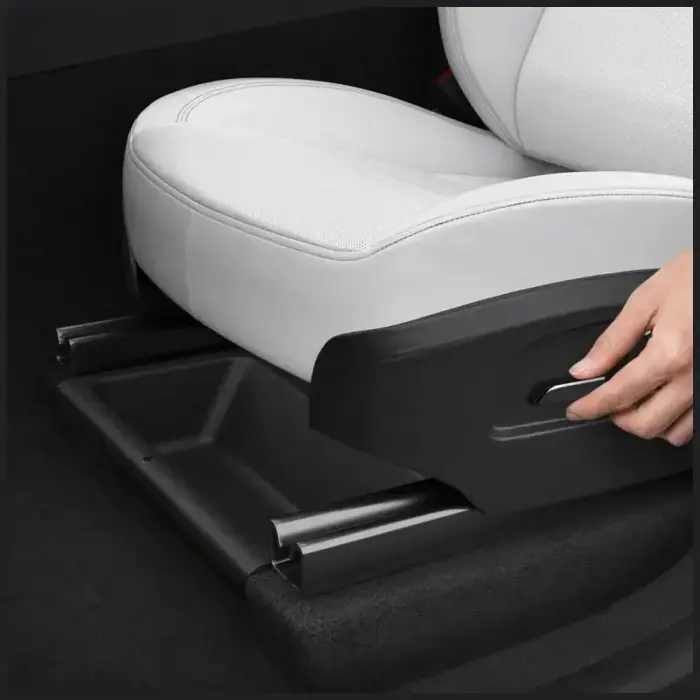 Organizer Box Spigen Underseat Organizer Box for Tesla Model Y (Juniper) 2 pack black Фото 6