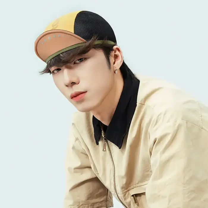 Rockbros Cycling Cap with Visor, Helmet Cover - Yellow Foto 6