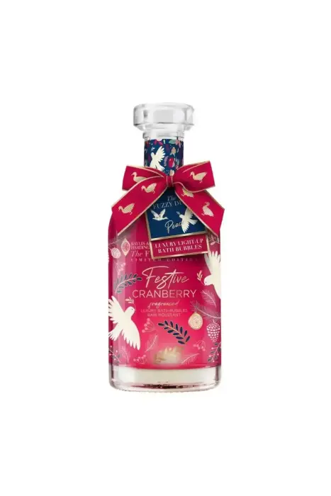 Debenhams the Fuzzy Duck Winter Wonderland Light up Bath Bubbles Decanter Gift Photo 2