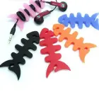 Fish-shaped headphone cable wrap - green Foto 9