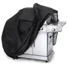 Waterproof grill cover, bicycle cover, bike cover, garden furniture cover, XXL cover, black Foto 1