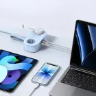 Orico AP3 20W GaN 5in1 Power Strip 2x AC + 2x USB-A + 1x USB-C - Blue Фото 5